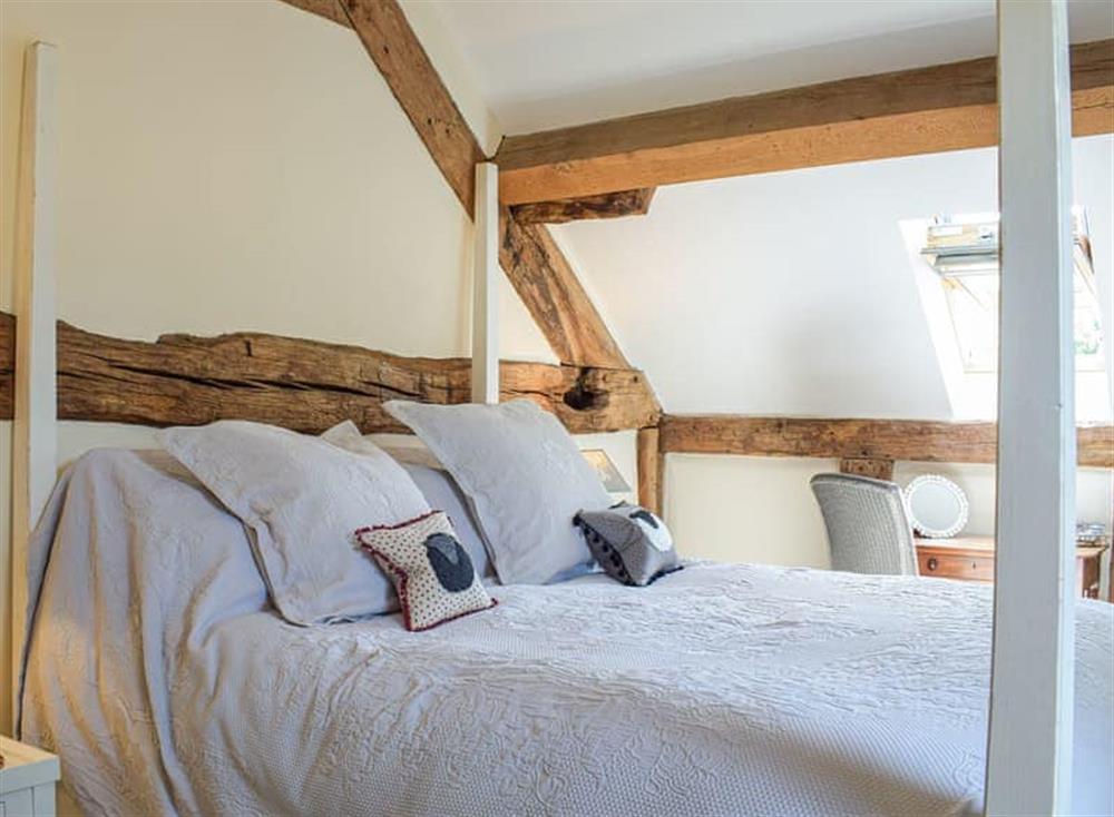 Double bedroom at Clematis Cottage in Hay-on-Wye, Herefordshire