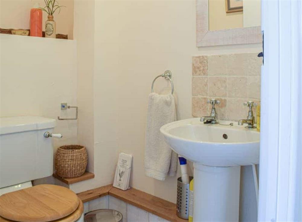 Shower room at Clematis Cottage in Hay-on-Wye, Herefordshire