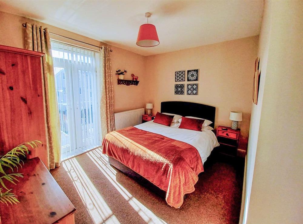 Master bedroom at Clement Lodge in Llandudno, Gwynedd