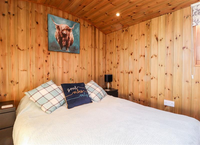 Bedroom at Clementine Shepherds Hut, Dumfries