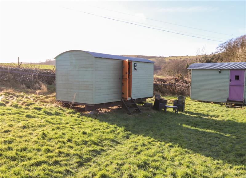 Outside (photo 2) at Clementine Shepherds Hut, Dumfries