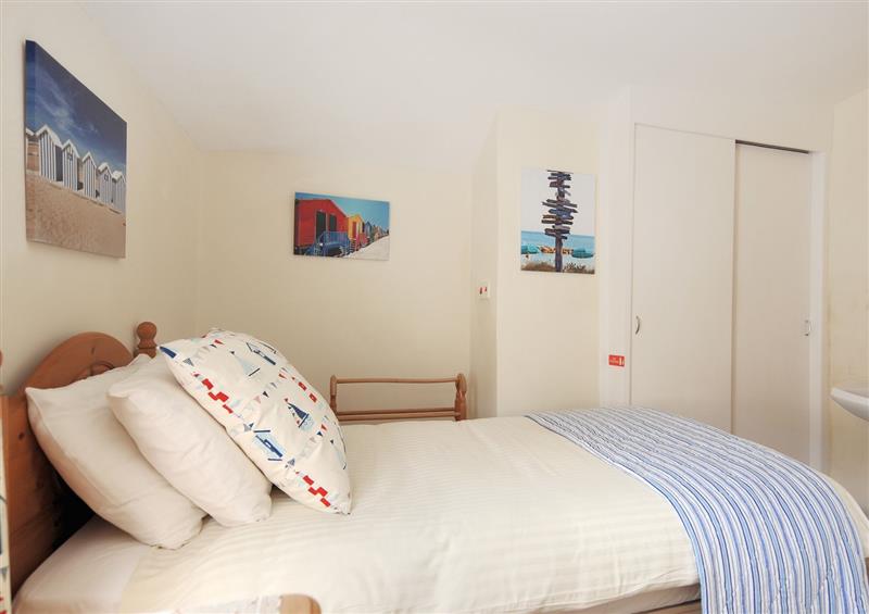 One of the 2 bedrooms at Cleve House, Lyme Regis