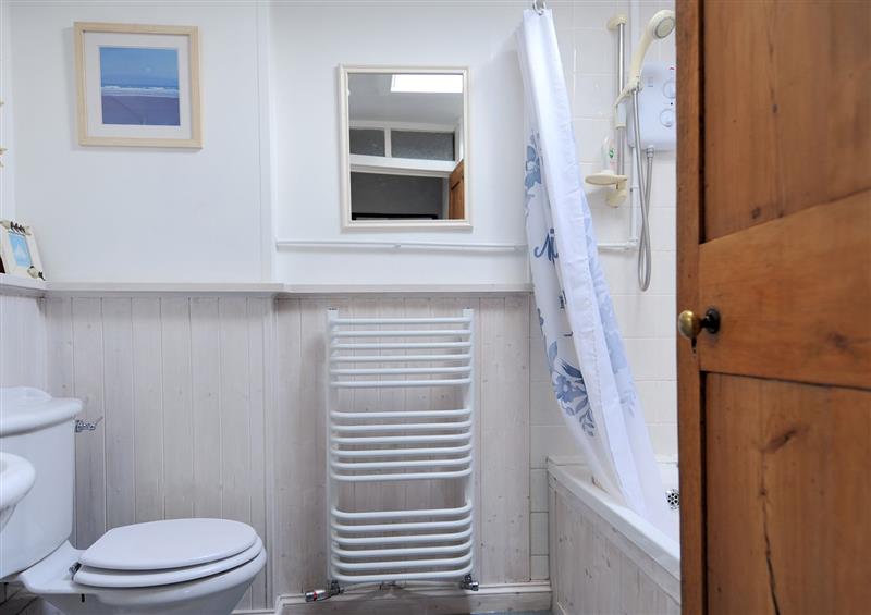 The bathroom at Cleve House, Lyme Regis
