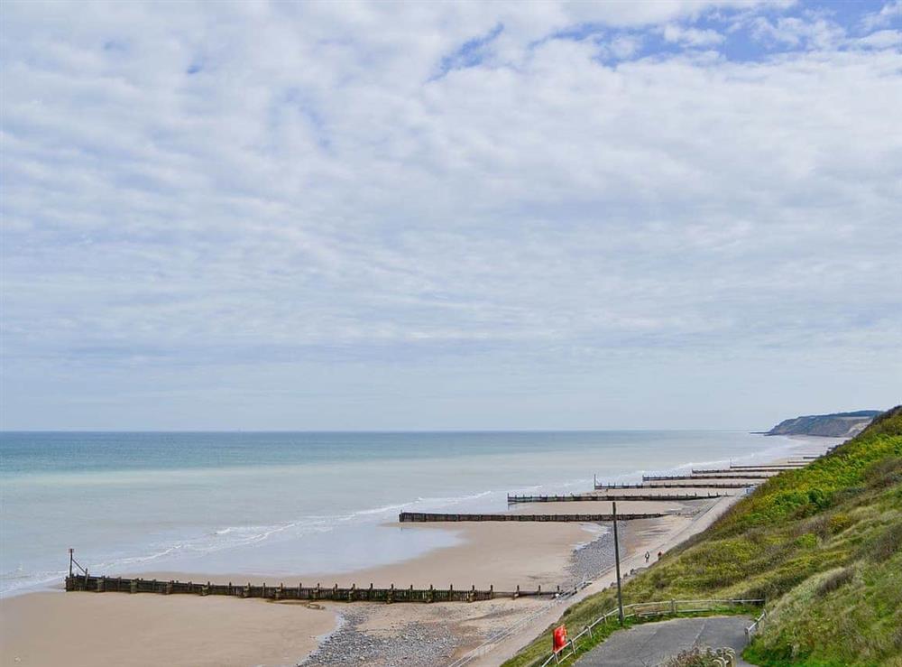 Beach at Overstrand at Cherry Tree Cottage, 