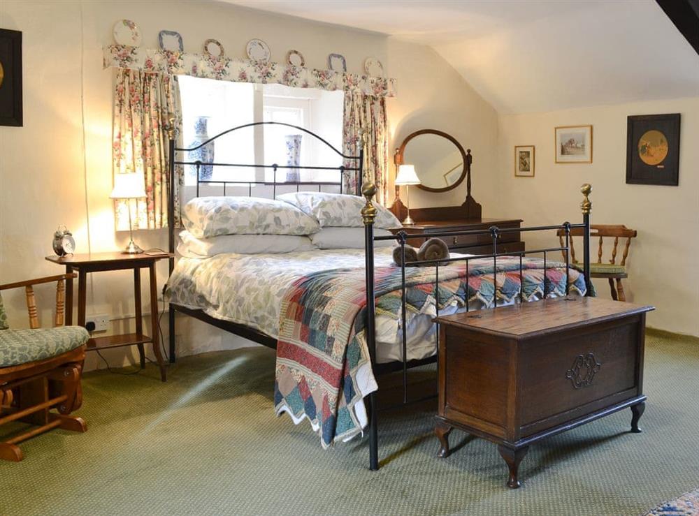 Characterful double bedroom at Cherry Tree Cottage, 