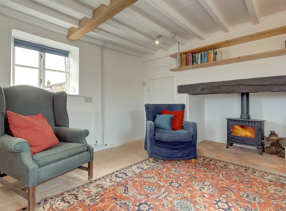 Living area at Cley Corner Cottage in Salthouse, Norfolk