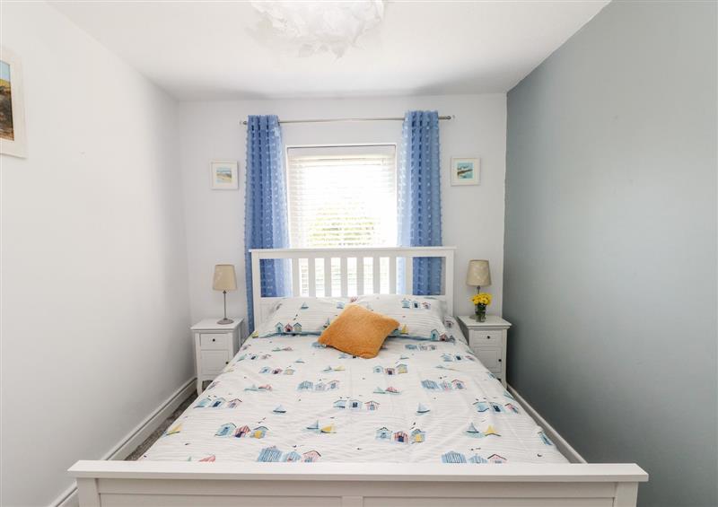 One of the 2 bedrooms at Clicketts Court, Tenby