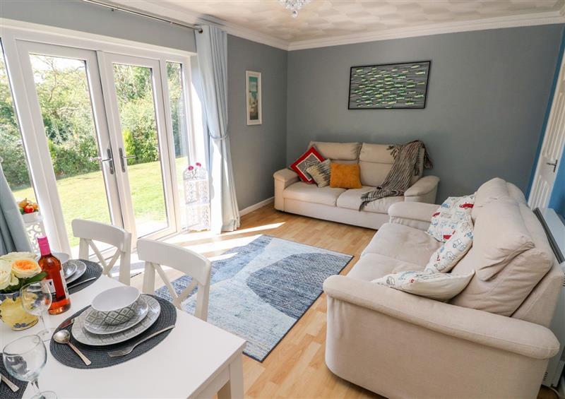 Relax in the living area at Clicketts Court, Tenby