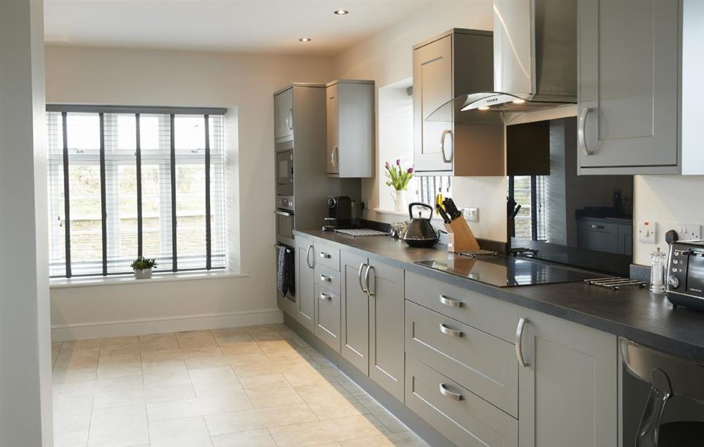 Fully equipped modern kitchen at Clicketts Heath, Saundersfoot