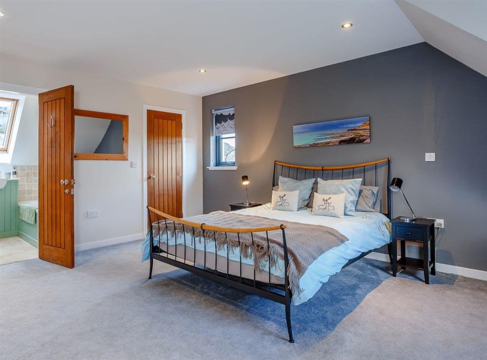 Double bedroom (photo 3) at Cliff Cottage in Applecross, near Strathcarron, Ross-Shire
