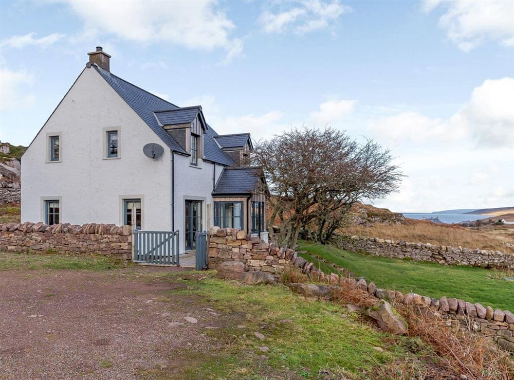 Exterior at Cliff Cottage in Applecross, near Strathcarron, Ross-Shire