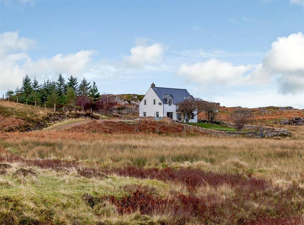 Setting at Cliff Cottage in Applecross, near Strathcarron, Ross-Shire
