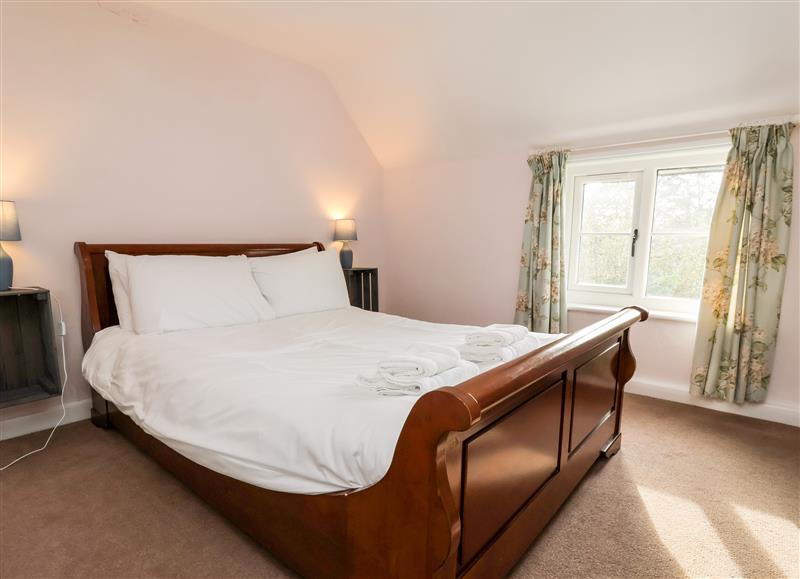 One of the bedrooms at Cliff Cottage, Boltby near Thirsk