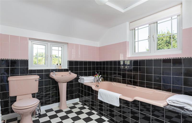 This is the bathroom at Cliff Cottage, Galmpton