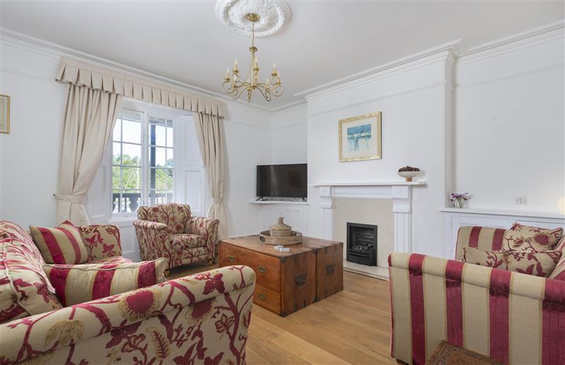 This is the living room at Cliff Cottage, Galmpton