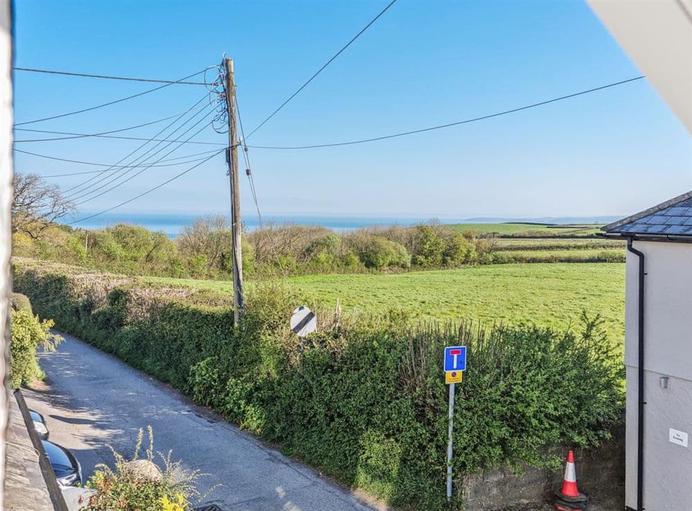 View at Cliff Cottage in Horns Cross, near Bideford, Devon