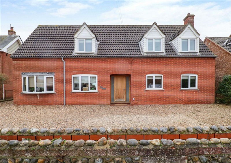 This is the setting of Cliff Cottage at Cliff Cottage, Mundesley
