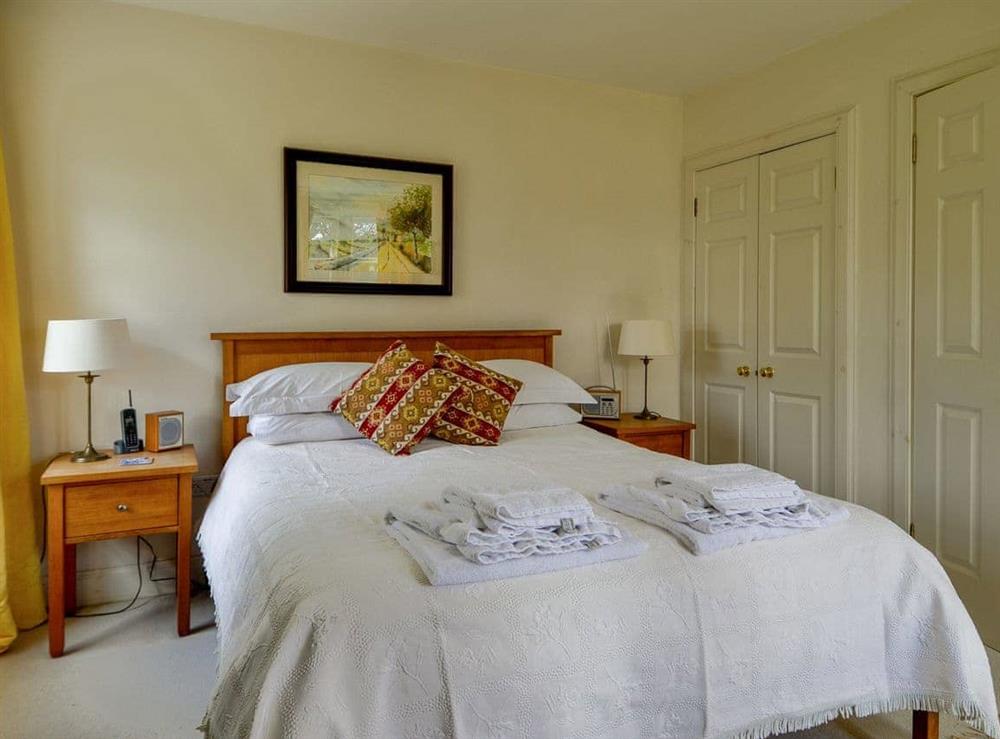 Double bedroom at Cliff Cottage in Port Appin, Argyll., Great Britain