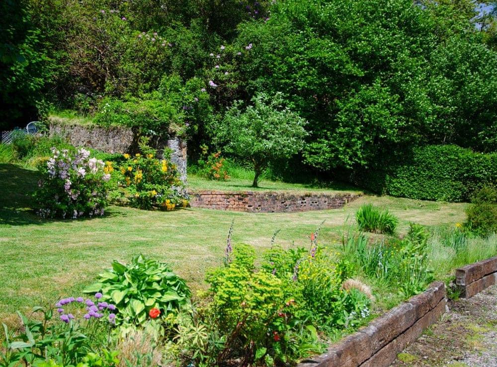 Garden at Cliff Cottage in Port Appin, Argyll., Great Britain