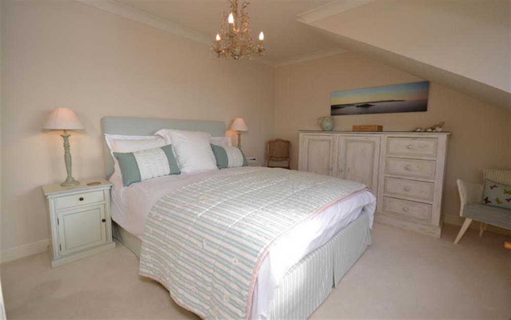 The second double bedroom at Cliff Crest in Kingsbridge