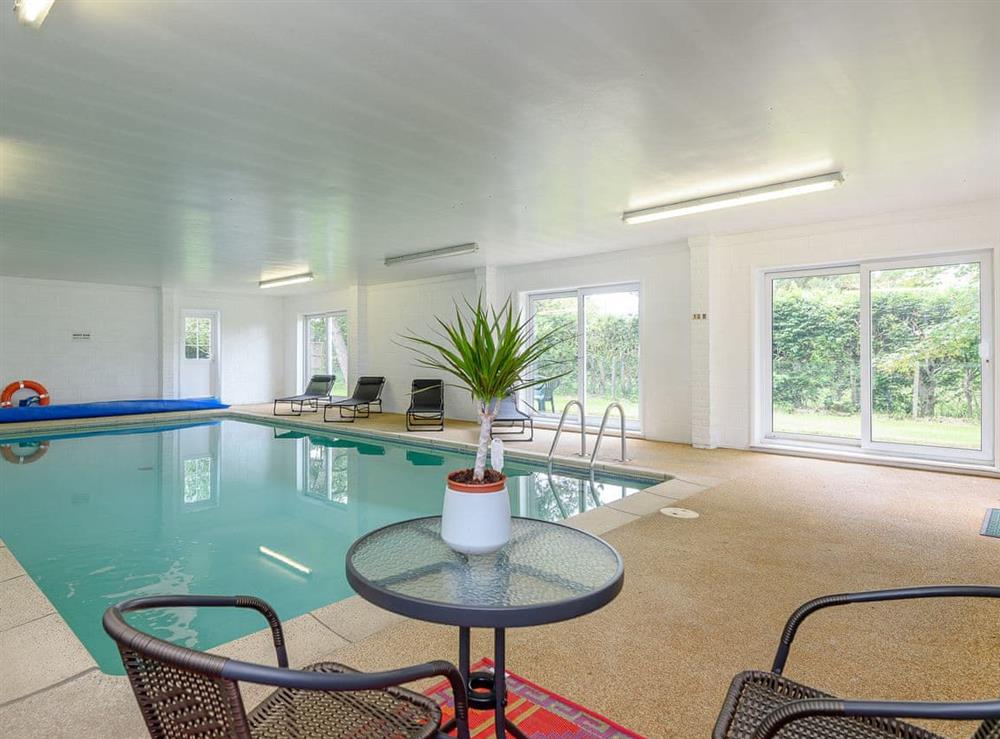 Swimming pool at Cliff House in Trimingham, near Cromer, Norfolk