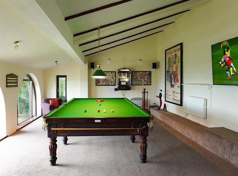 Games room (photo 2) at Cliff Lodge in Torquay, Devon., Great Britain