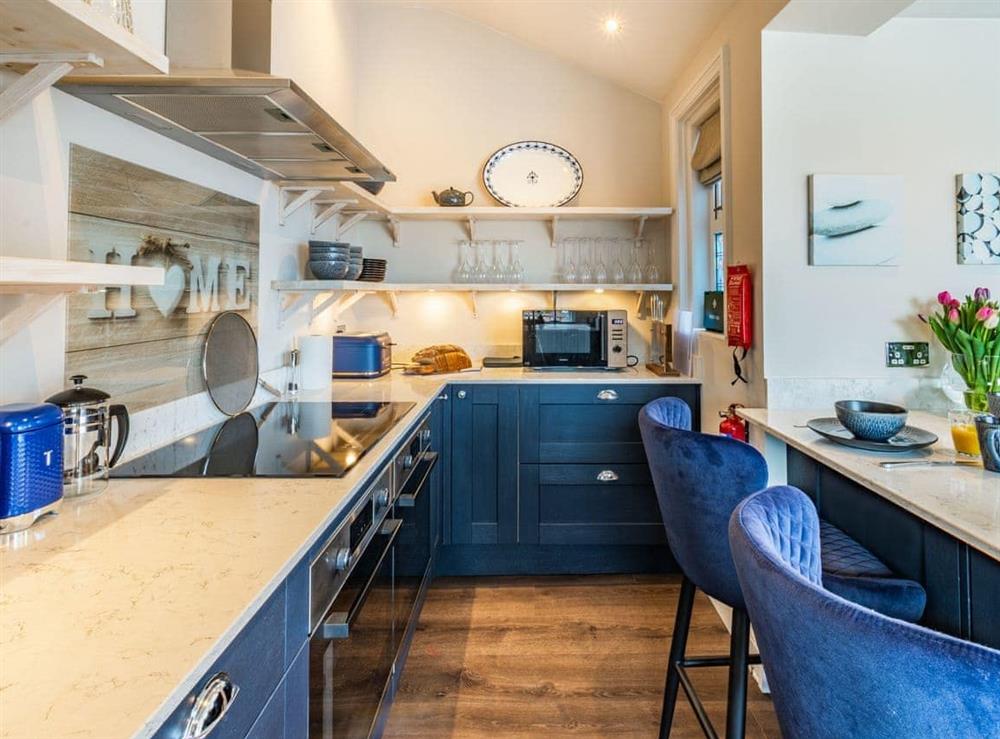 Kitchen area at Cliff View in Whitby, Lancashire