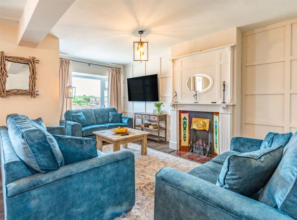 Living area at Cliff View in Whitby, Lancashire