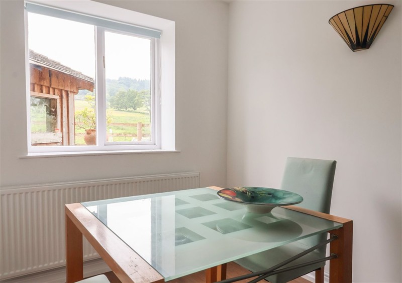 The dining room at Cliffe House Cottage, Pateley Bridge
