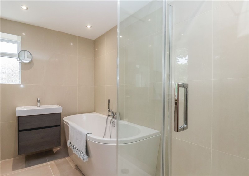 This is the bathroom at Cliffe House Cottage, Pateley Bridge