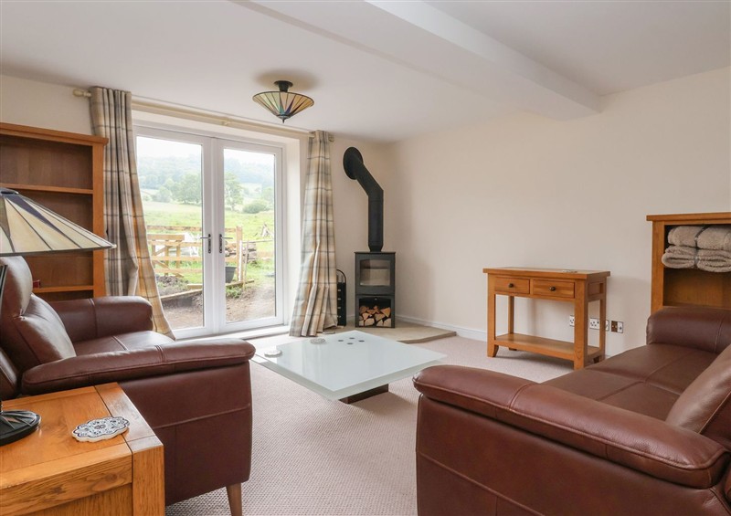 This is the living room at Cliffe House Cottage, Pateley Bridge