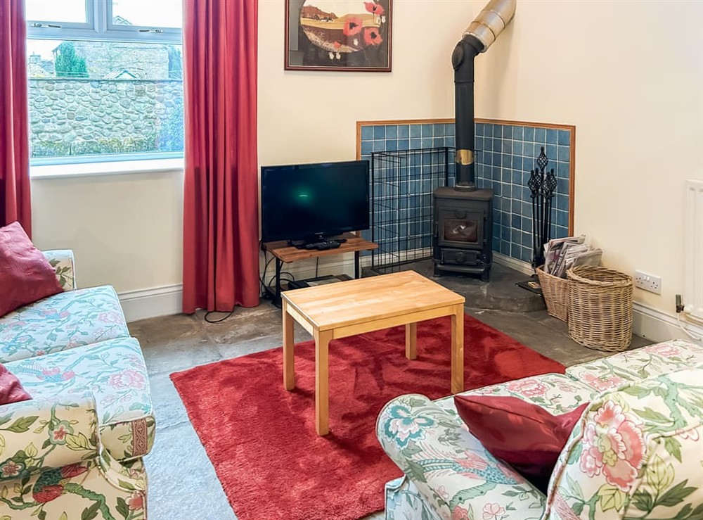 Open plan living space at Clifford Courtyard in Kirby Stephen, Cumbria