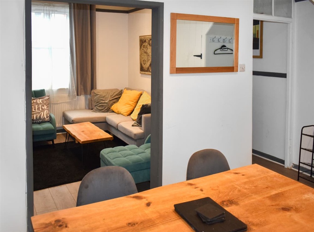 Dining Area at Cliffside Cottage in Exeter, Devon