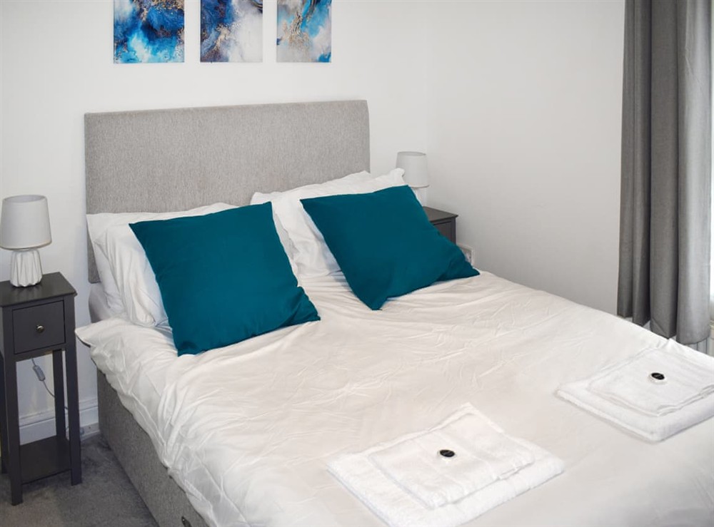 Double bedroom at Cliffside Cottage in Exeter, Devon