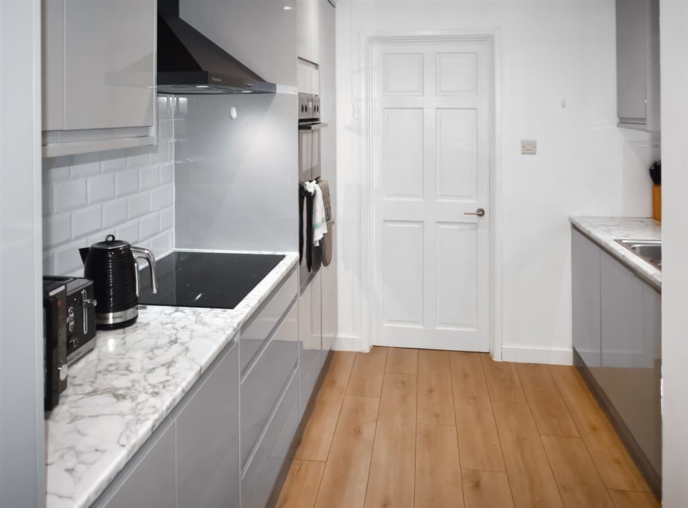 Kitchen at Cliffside Cottage in Exeter, Devon