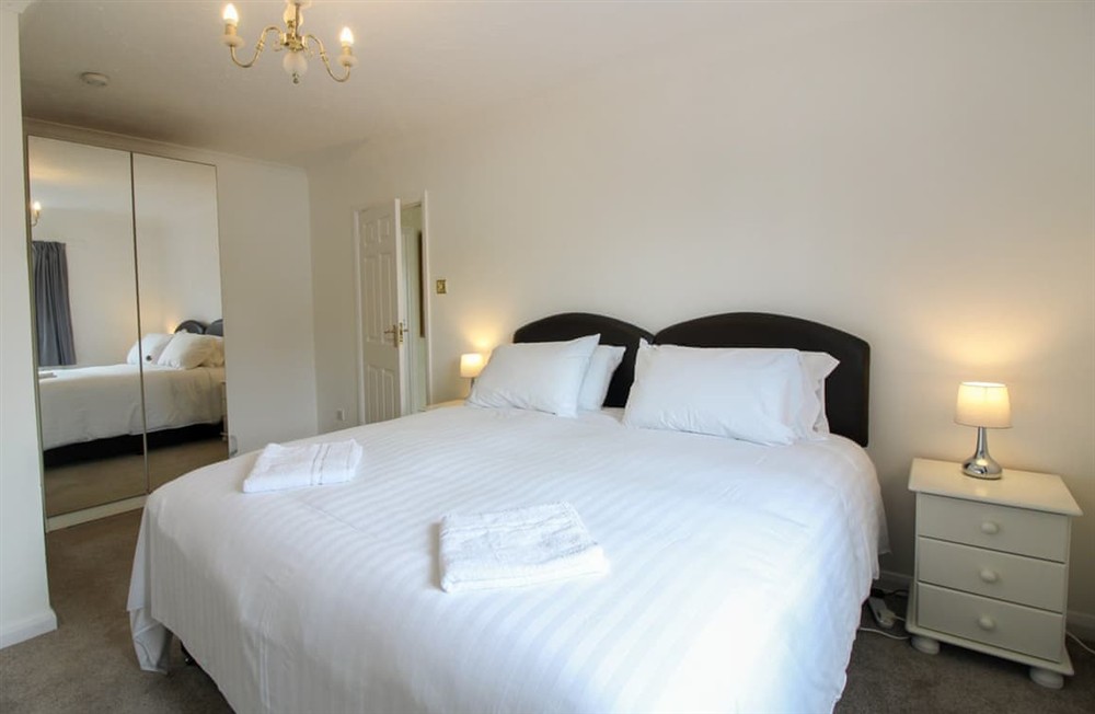 Bedroom at Clifton Villa in Newquay, Cornwall