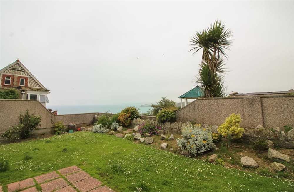 Outdoor area at Clifton Villa in Newquay, Cornwall