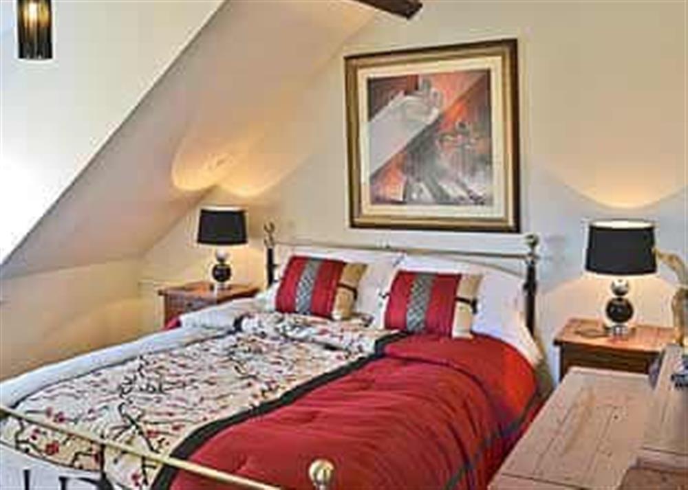 Double bedroom at Clipper Cottage in Wells-next-the-Sea, Norfolk., Great Britain