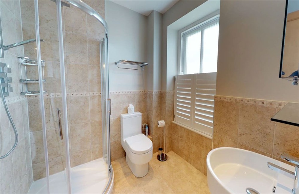 Bathroom at Clipper View in Portscatho, Cornwall