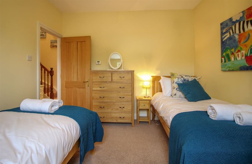Bedroom at Clipper View in Portscatho, Cornwall