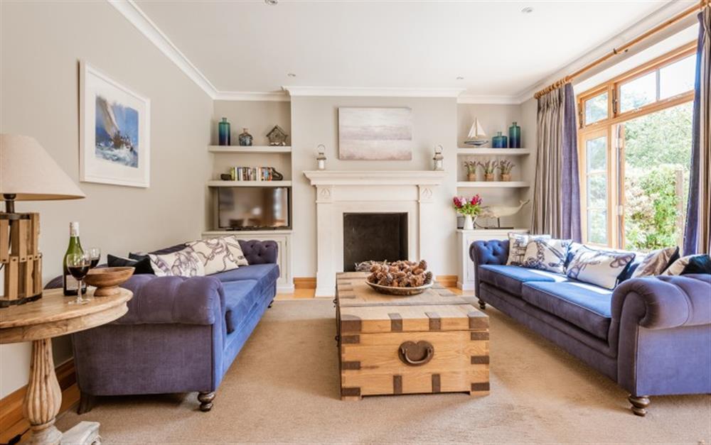 Relax in the living area at Clobb Copse Cottage in Beaulieu