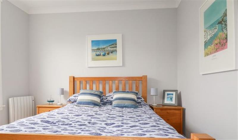 One of the 2 bedrooms at Clock Tower View, Looe