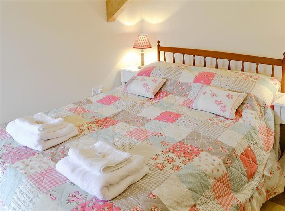 Double bedroom at Clogwyn Bach in Trefor, near Caernarfon, Gwynedd