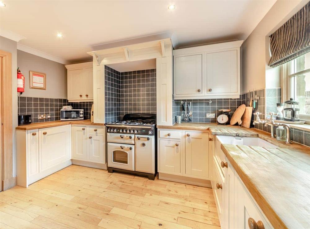 Kitchen at Cloister Cottage in Ellingham, Northumberland