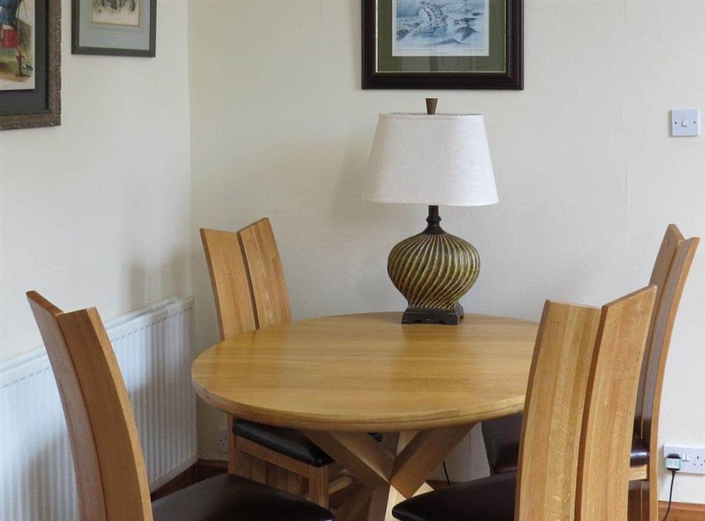 Dining Area at Cloud Cottage in Duns, Berwickshire