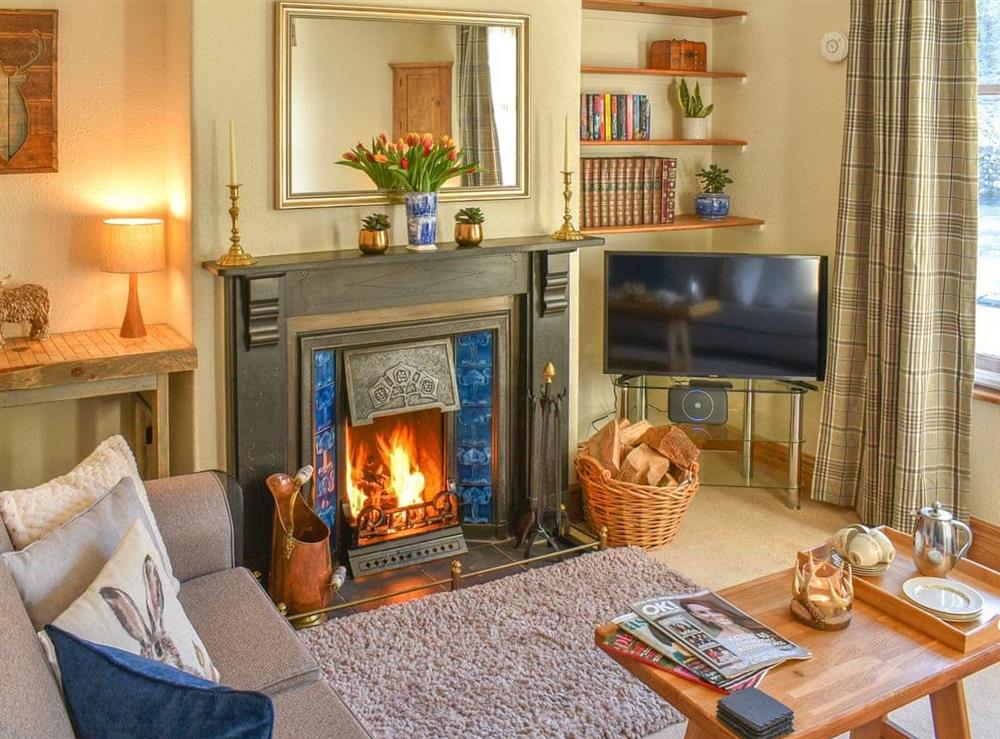 Living room at Clouds End in Linton Falls, near Grassington, North Yorkshire