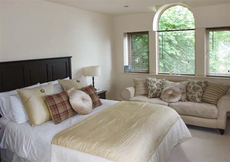 One of the bedrooms at Clouds Hill, near Holmfirth