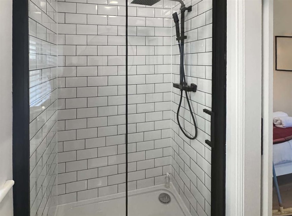Bathroom at Clouds Hill Lodge in Newton Abbot, Devon