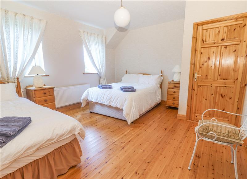 One of the 5 bedrooms at Cloughoge House, Kilrush