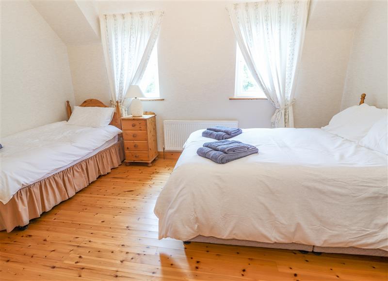 One of the bedrooms at Cloughoge House, Kilrush